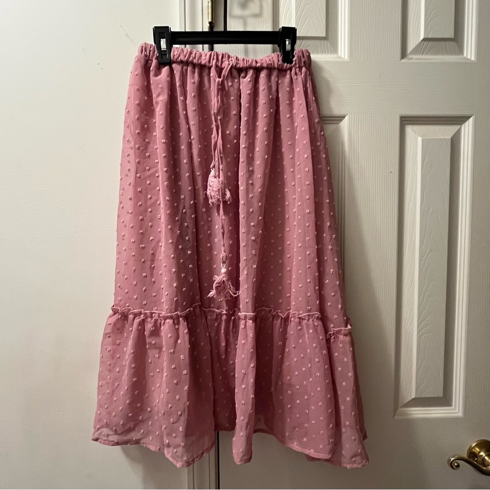 Pink skirt size S